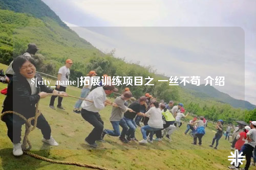 蚌埠拓展训练项目之 一丝不苟 介绍